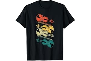 VIOLONISTE BOUTIQUE IDÉES DE CADEAUX Rétro Violon Instrument Cadeau Vintage Musique Violons T-Shirt