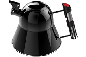 UNCANNY BRANDS Pangea Hervidor Star Wars Diseño Darth Vader, Negro, 1.7 Litros