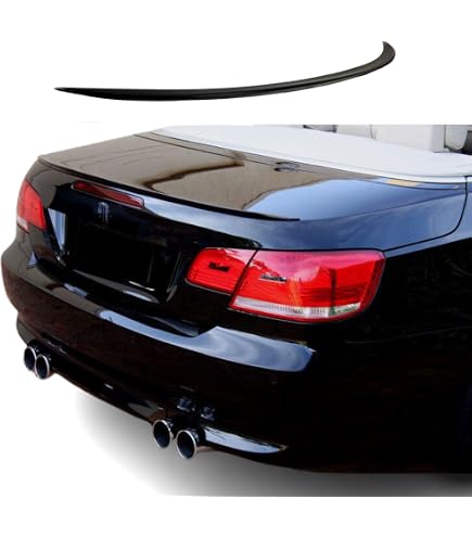 Spoiler Posteriore Per BMW Serie 3 F30 / M3 F80 - Nero Lucido, Materiale ABS, Stile M4