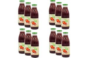Lot 12x Pur Jus de Grenade BIO - bouteille 75cl