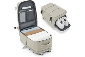 BJLFS Borse da Cabina per Ryanair 40x20x25 Bagaglio a Mano Zaino Borsa Zaino da Viaggio, Zaino da trekking,da uomo, zaino casual per laptop da 14 pollici per scuola con porta di USB