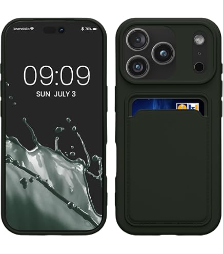 IMEIKONST Cover Portafoglio Con Blocco RFID Per IPhone 16 Pro Max – Compatibile MagSafe, Trasparente E Antiurto