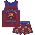 FC Barcelona Official Football Tank & Boxer Shorts - Boys