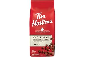 Tim Hortons 100% Arabica Medium Roast, Originalblandning, Hela bönor, Kaffe, 35 ml