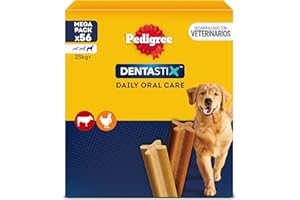 Pedigree Dentastix Snack Dental para la Higiene Oral de Perros Grandes (1 Pack de 56ud)
