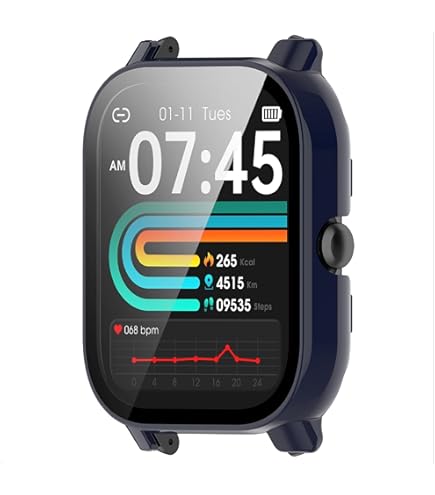 6 Pellicole Protettive Per Smartwatch Popglory P66 1.85'' - Anti-Graffio E Anti-Impronte - Foto 3