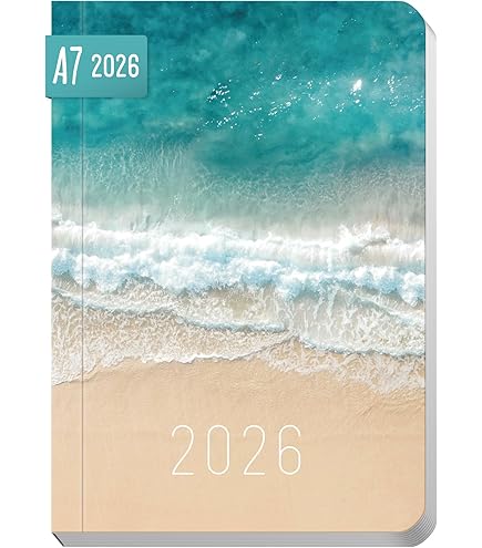 POPRUN Agenda 2024 A6 Zakagenda, Weekkalender 15,5 x 10,5 cm, 2024 planner, Met Dik Papier 100 g
