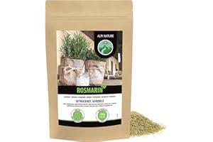 Alpi Nature Suszone rozmaryn (100 g) 100% czysty i naturalny dla mieszanek przypraw i herbaty rozmarynowej