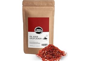 Spicy Welt Piment Pul Biber (250g) – Flocons de Piment Rouge | Idéal Kebab, Pizza, Marinade & Cuisine Orientale | Chaleur Douce & Fruitée | 100% Naturel, Sans Additifs