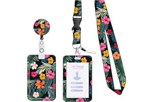 GEFIRE 1 Pcs Conifère Porte Carte Avec Cordon, Porte Carte De Bus, Tour De Cou Avec Porte-Carte, Porte-Carte Infirmière, Porte-Carte Mineur, Fournitures De Bureau Et Scolaires