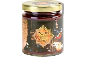 Zouk Caramelised Onion Chutney | Authentic Indian Chutney | Sweet & Tangy | Vegan Friendly (215g)