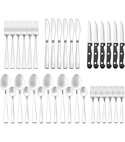 Shally Dogan 18-Piece Porcelain Dinner Service for 6 People, Set of 6