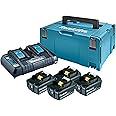 MAKITA 198568-9 18V LITHIUM-ION POWER SOURCE KIT 4x BL1850B+1x DC18RD IN MAKPAK