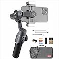 Zhiyun Smooth 5 Combo Gimbal Stabilizer for Smartphone, 3-Axis Portable Android and iPhone Gimbal Stabilizer with Tripod, LED Fill Light & Carrying Bag for Video Recording, Vlogging, YouTube, TikTok