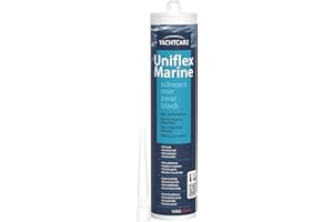Yachtcare Uniflex Marine 310ml schwarz - Dauerelastische Kleb - und Dichtmasse für Boot & Caravan