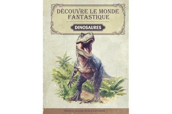 Découvre le monde fantastique des dinosaures: Encyclopedie des dinosaures - Le livre sur les dinosaures pour les jeunes chercheurs et explorateurs - ... à couper le souffle et des faits amusants