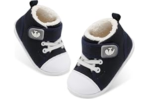 JOINFREE Baby Winter Booties Infant Girls Boys Indoor Outdoor Newborn Crib Shoes Toddlers Cozy House Shoes Baby Winter Walking Shoes