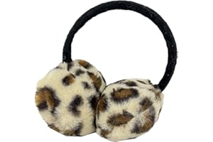 HTUK Girls Earmuffs Kids Earmuffs In Plush Cute Designs Cat Earmuffs Leopard Earmuffs Rabbit Earmuffs Sequins Earmuffs Panda Earmuffs