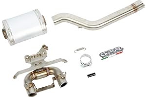 GPR Italia Y.146.AO Zugelassenes Endstück mit Yamaha Fz6 600-Fazer S1-S2 2004/13 Ghost Line Aluminium Ghost Ghost