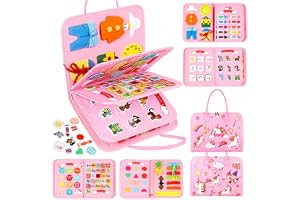 Gudotra Giochi Montessori Busy Book Sensorisk utbildning för barn