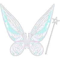 Ailes De Fée Adulte Châle,Ailes De Papillon Adulte Cape,Polyester Cape