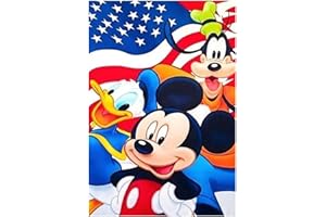 YOUYIDUN 5D DIY Diamond Art painting Kit, animation a diamond art painting picture Kit, Canvas Cross - brodery Digital brodery painting Supplies, suitable for Gifts, Adults, walls, home decoration-Rats animés