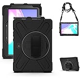 Gerutek Cover per Samsung Galaxy Tab Active 4 Pro/Active Pro 10,1 Pollici, SM-T630/T636/T540/T545/T547 Custodia Antiurto con 