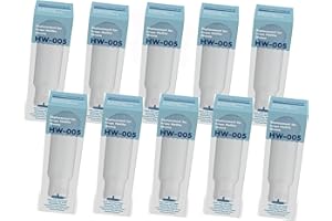 HUMAN-WELLNESS 10 filtri dell'acqua HW-005 sostituiscono cartucce filtranti Krups F088 per macchine da caffè automatiche e sistemi per espresso; Pro Aqua; Nivona NIRF700