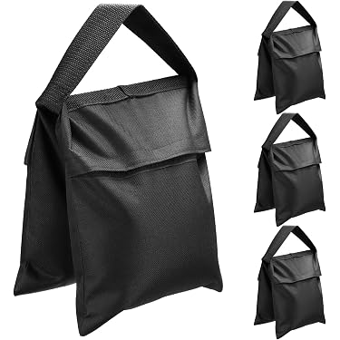 Sac De Sable Pliable Zalati Pour Trépied Photo - Sac Lestage Studio Vidéo Noir 34,5 X 34,5 Cm