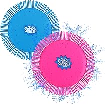 2 Frisbee Com-Four 30cm - Verde E Blu, Per Bambini E Adulti