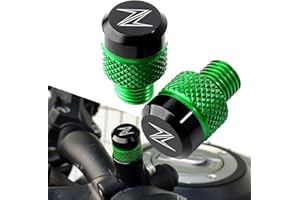 ZeNaha Motorrad M10*1,25 Spiegel Lochstopfen Schrauben Abdeckung Kompatibel mit Z900 RS SE Z650 Z750 Z800 Z1000 SX Z400 Z250 Z300