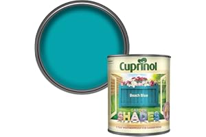 Cuprinol Garden Shades Exterior Woodcare, Beach Blue, 1 Litre