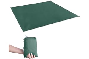 TRIWONDER Tapis de Sol Camping Tarp Ultra Léger pour Camping Randonnée Pique-Nique Plage Voyage