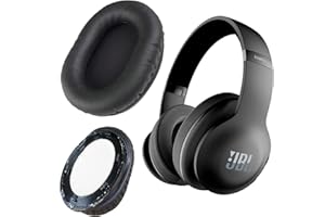 V-MOTA Wymienne nauszniki skórzane nauszniki naprawcze części do JBL Everest 700 Elite V700 Everest 700bt Platinum Everest Elite 700 słuchawki nauszniki poduszka (czarna)