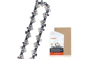 QIAOMIAO Savior - Cadena para motosierra de 10 pulgadas, 56 eslabones motrices, 1/4 pulgadas, 1,1 mm, mini cadenas de 25 cm, MSA160 MS192T, compatible con Stihl 3670000056