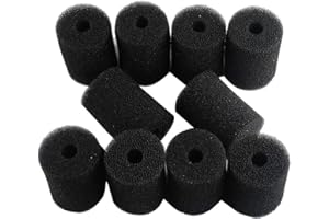 Poweka 10 Packs Brosse en Mousse de Queue Robot Compatible avec Polaris 180, 280, 360, 380, 480, 3900 Sport