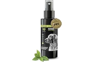Peticare Spray Dentaire Naturel pour Chiens | Mauvaise haleine, problèmes de gencives | Favorise la Flore buccale | pour Toutes Races et Tailles | Soins dentaires sans Brosse | petDog Care 2807