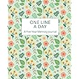 One Line a Day: A Five-Year Memory Journal for Daily Reflection and Mindfulness | Blossom Edition