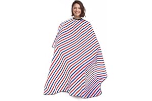 YOTOWN Capa de peluquería resistente al agua y al aceite para peluquería, para adultos (1#)