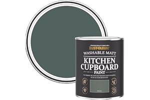 Rust-Oleum Green Kitchen Cupboard Paint in Matt Finish - Serenity 750ml