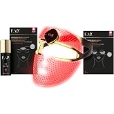 FAQ 202 Smart Anti-Aging NIR + 7 LED Lighted Face Mask + Micro Needling Anti-Wrinkle Hyal for Under-Eye and Forehead