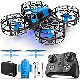Uzaktan Kumandalı Mini Drone Işıklı Şarjlı Takla Atabilen 360&deg; D&ouml;n&uuml;ş Yapabilen Otomatik İniş Kalkış Hobi Drone 8-10 Dakika Ku