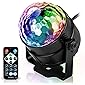 Spriak Discokugel Discolicht Partylicht Disco Licht Lichteffekte 7 Farbe Musikgesteuert LED DJ Licht Partybeleuchtung…