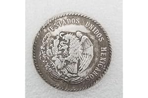 YunBest Moneda Conmemorativa de México Antiguo 1947 Monedas de Águila Antigua Brillante No Circulada - Extrañar profundamente nuestra patria Monedas BestShop