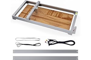 ATEZR KE Extension Kit Accesorios para máquina de grabado láser ATEZR 5 W/10 W/20 W, amplía el rango de grabado láser a 850 x 430 mm, grabado láser más largo y corte para grabadores láser