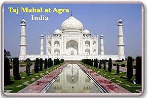 PHOTOSIOTAS India/Taj Mahal/ fridge magnet!!! - Aimant de réfrigérateur