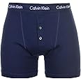 Calvin Klein Men's Basics Button Front Boxer Briefs, Ink, Small