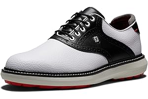Foot Joy Homme Fj Traditions sans Pointes Chaussures de Golf