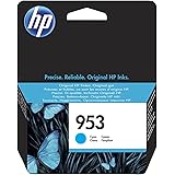 HP 953 Cyan Original Ink Cartridge – Cartouche d'encre pour imprimantes (Cyan, Standard, HP, -40 – 60 °c, officejet pro 8210 