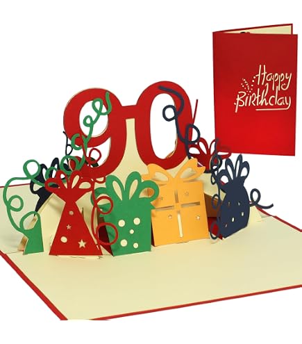 Stuff4 Biglietto di auguri il 90° compleanno del papà con